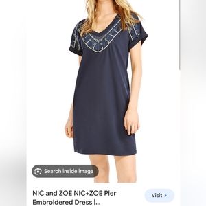 Nic + Zoe Pier dress large pockets